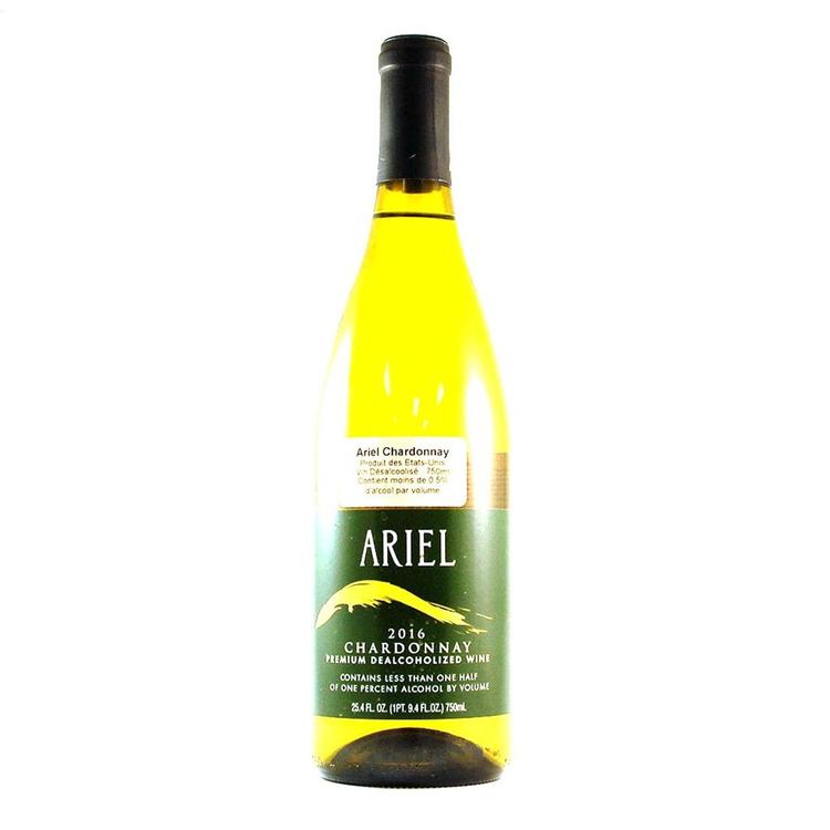 Ariel - Vin blanc sans alcool (chardonnay) 750 ml