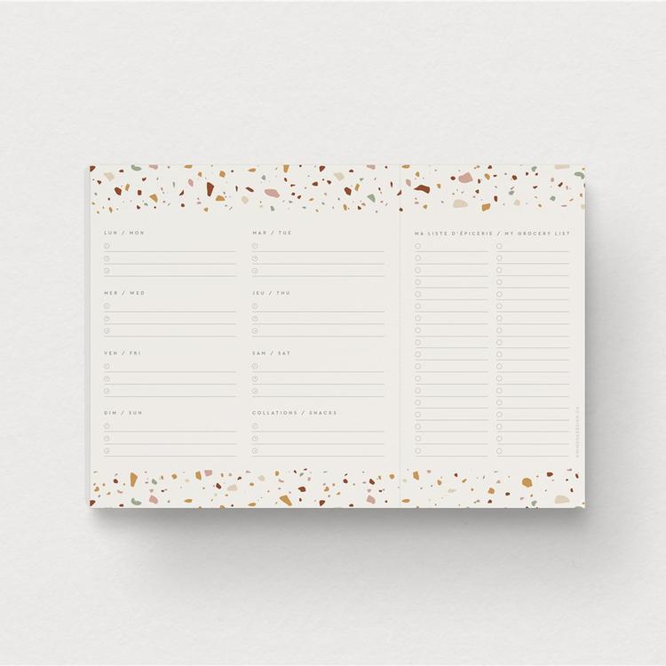 Mimosa Design - Cahier de notes 