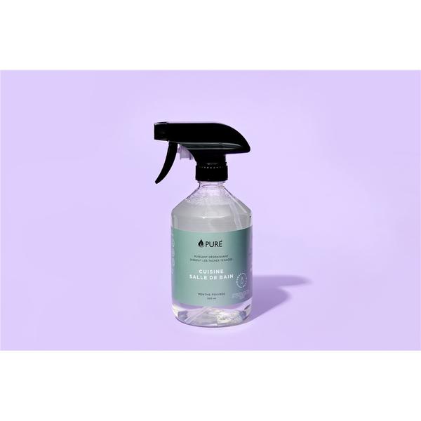 Bouteille vide Spray pour nettoyant Cuisine / Salle de bain 500 ml