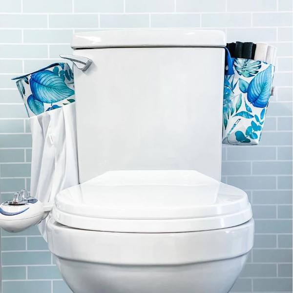Papier toilette lavable - 5 feuilles - Azur des Caraïbes