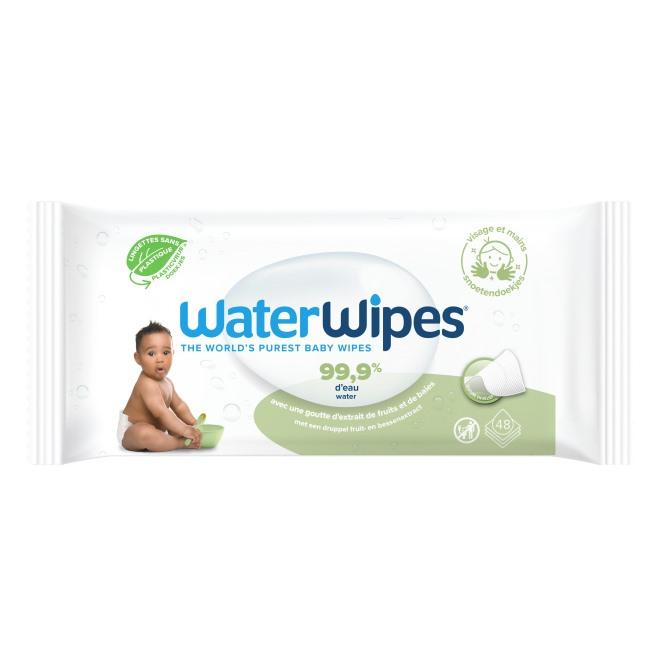 WaterWipes - Lingettes nettoyantes texturées 60 unités