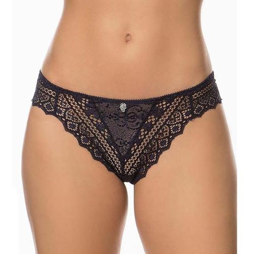 Warner's - Culotte haute avec dentelle no muffin top