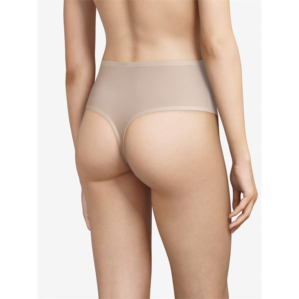 Chantelle Culotte thong taille haute sans couture Nude WU O/S