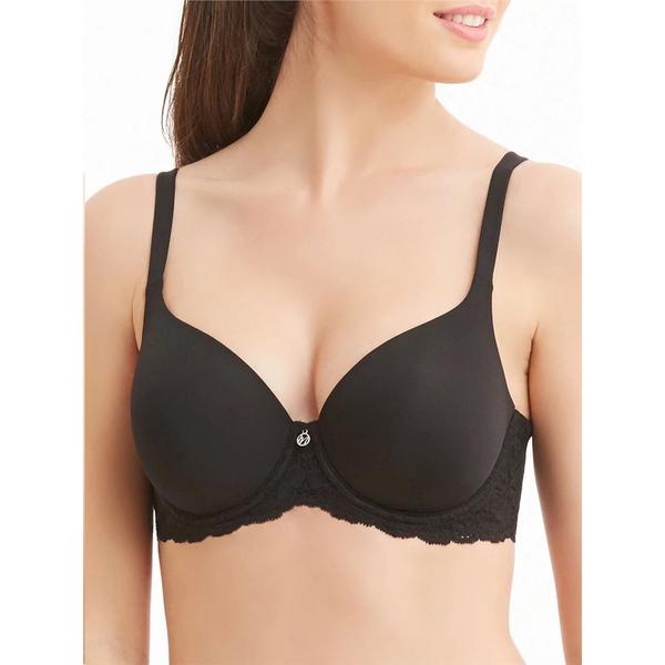 Montelle - Soutien gorge t shirt enveloppant 32 (70) D Noir Pure Plus