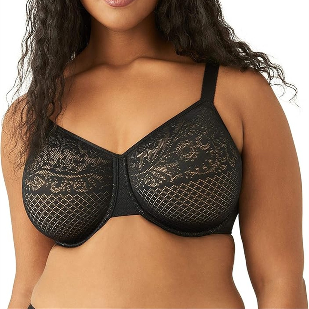 Soutien-gorge à Armatures Chantelle 69910 - Taille FR85F/EU70F/UK32E - Bleu Nuit Dentelle