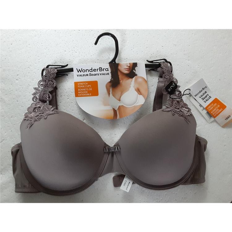 Soutien-gorge avec armature 34 (75) B Noir Wonderbra Value