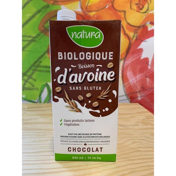 Natura - Boisson d'avoine Chocolat biologique sans gluten Natur-A /u. |  Espace Organique
