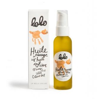 Huile à Massage à l'Huile d'olive (60 ml)