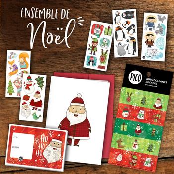 Ensemble de Noël Père Noël