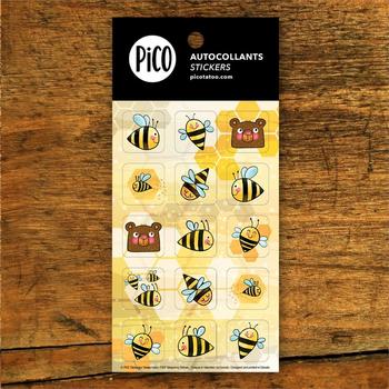 Autocollant - Les abeilles ouvrières