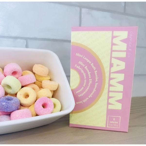 Enfant : Fruit loops : sel de bain + mini bombes effervescentes