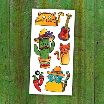 Tatouage temporaire - Les chatacos