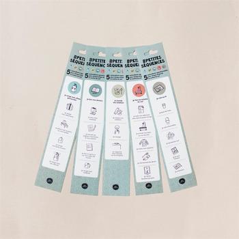 Mes petites séquences bandes autocollantes - Ma routine du soir