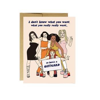 Carte à offrir -I don't know what you want, what you really really want