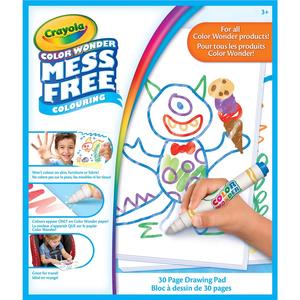 Pad de 30 feuilles Color wonder Mess free