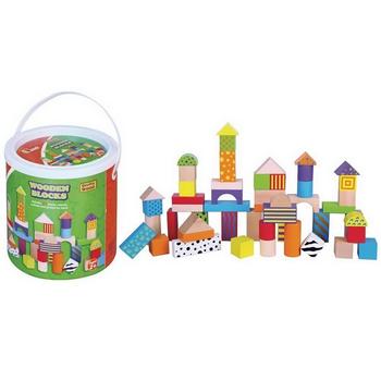 Blocs multicolores 50 pièces