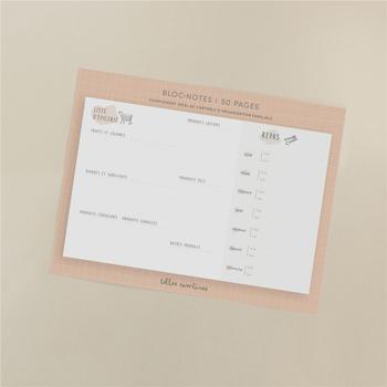Bloc-notes Ma liste d'épicerie
