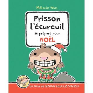 Frisson l'écureuil se prépare pour Noël