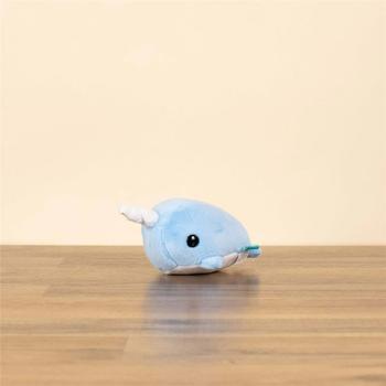 Peluche Le petit narval bleu