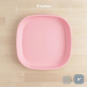 Assiette plastique recylé durable 9''