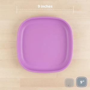 Assiette plastique recylé durable 9''