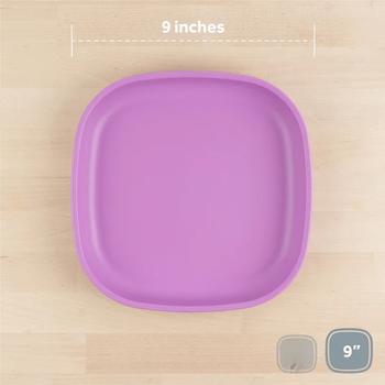Assiette plastique recylé durable 9''