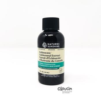 Herbes liquides Échinacée et Hydraste du Canada (59 ml)