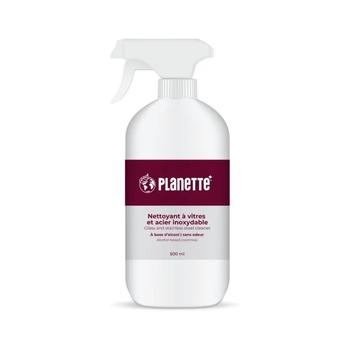 Nettoyant à vitres et acier inoxydable