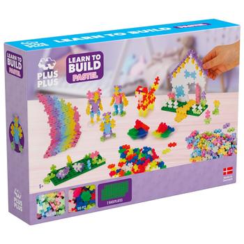 LEARN TO BUILD - PASTEL - 400 pcs