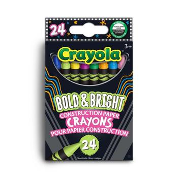 Crayons de cire Bold and Bright - Paquet de 24