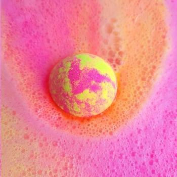 Moyenne bombe de bain 65 g -   Limonade Framboise
