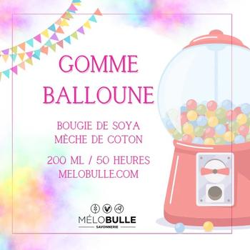 Chandelle Gomme Balloune 200 ml