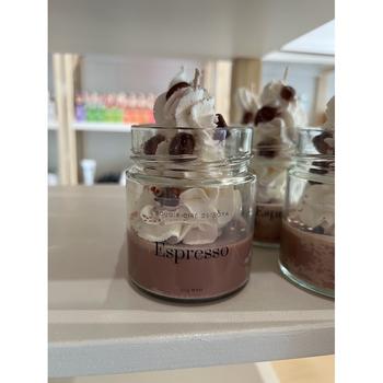 Chandelles fouettées - Espresso