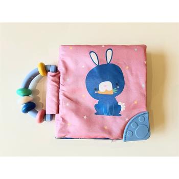 Petit Lapin - Mon tout-doux livre-hochet