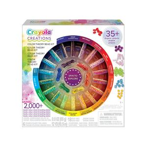 Kit de perles arc-en-ciel avec plateau guide