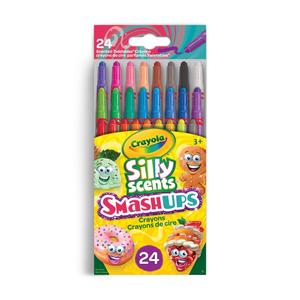 Crayons de couleur Silly Scents Mini Twistables, 24 unités