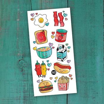 Tatouage temporaire - Les meilleurs amis gourmands