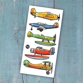 Tatouage temporaire - avions