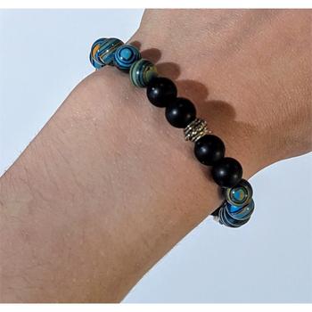 Bracelet - Malachite & Agate