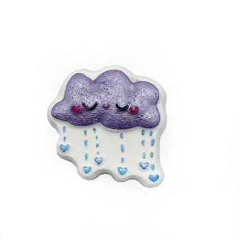 Bombe de bain Nuage de pluie mauve