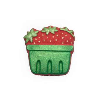 Bombe de bain basket fraise