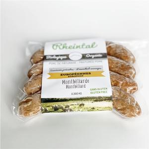 Saucisse Montbéliarde Bio pré-cuite