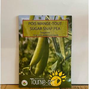 Semence Pois Mange-Tout Sugaree Bio