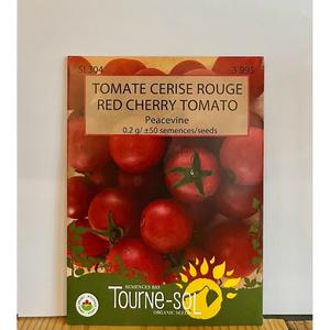 Semence Tomate Cerise Rouge PEACEVINE Bio