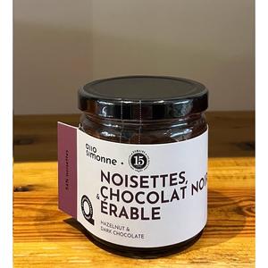 Tartinade Noisette, Chocolat Noir et Érable