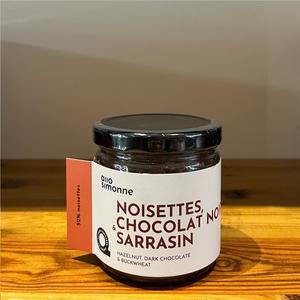 Tartinade Noisette, Chocolat Noir et Sarrasin