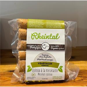 Saucisse Végé Quinoa à la Mexicaine Bio