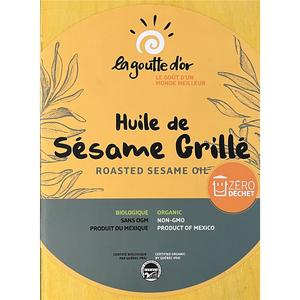 Huile de Sésame Grillé Bio