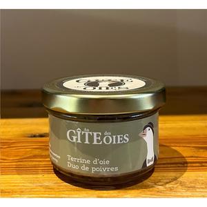 Terrine d'oie - Duo de Poivres