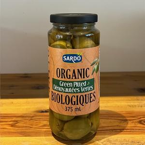 Olives Vertes Dénoyautées Bio 375ml